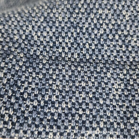 Pure Jill Heathered Blue Cowl Neck Sweater Cotton Blend Size M - Picture 9 of 16